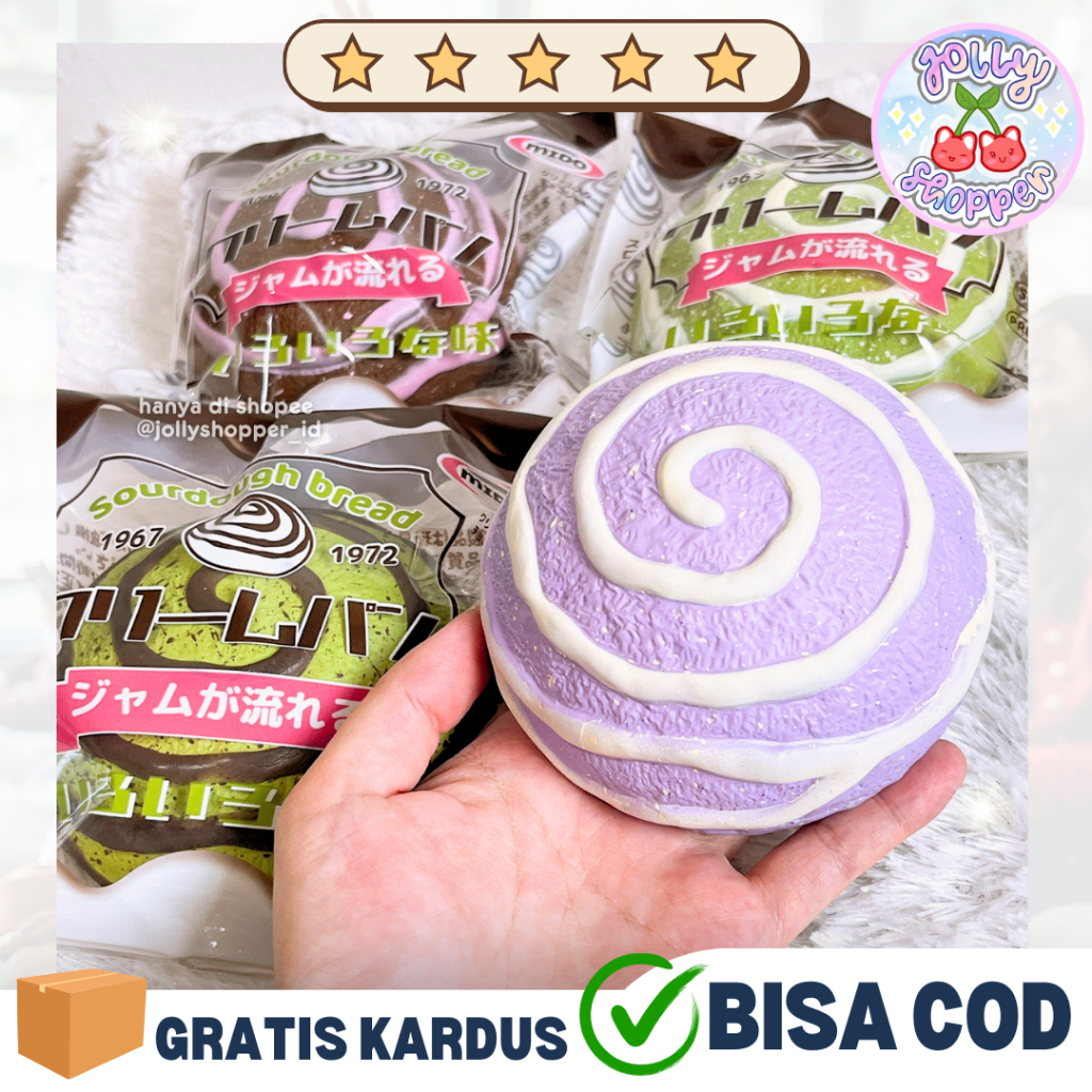 [READY STOCK] Mido Sourdough European Bread Squishy
