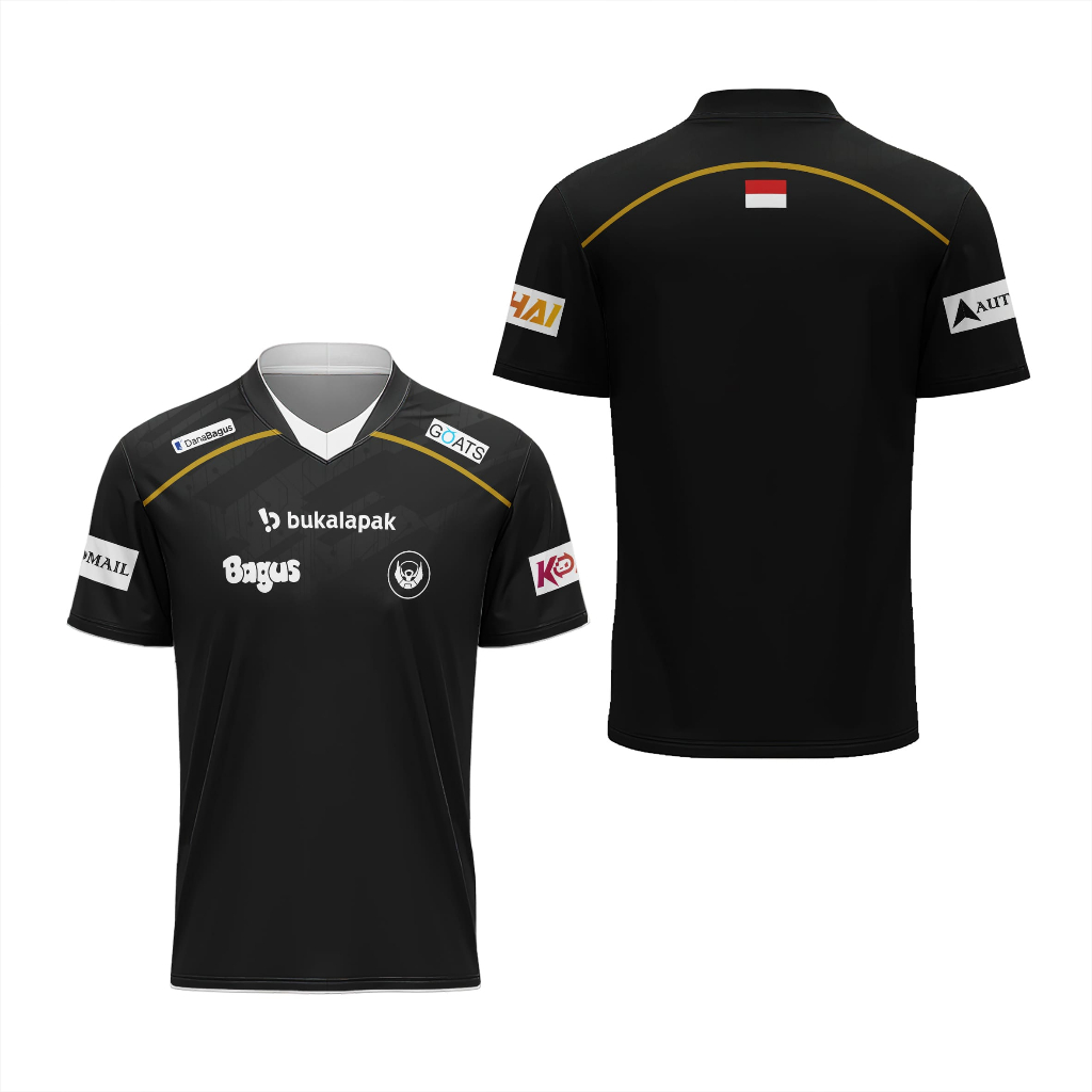 Baju Kaos Jersey eSport Gaming Custom Printing Kaos Gamers