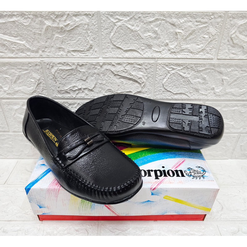 SEPATU SCORPION 5135 - Sepatu kulit casual/flatshoes Wanita