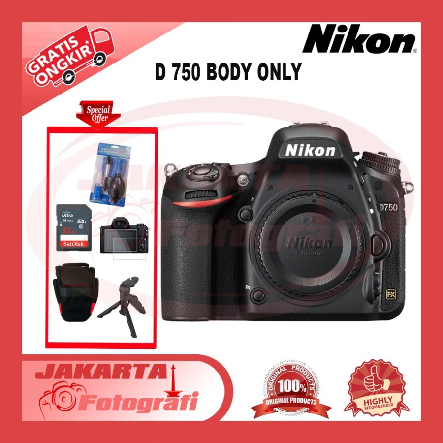 Nikon D750  BODY ONLY D 750 BO