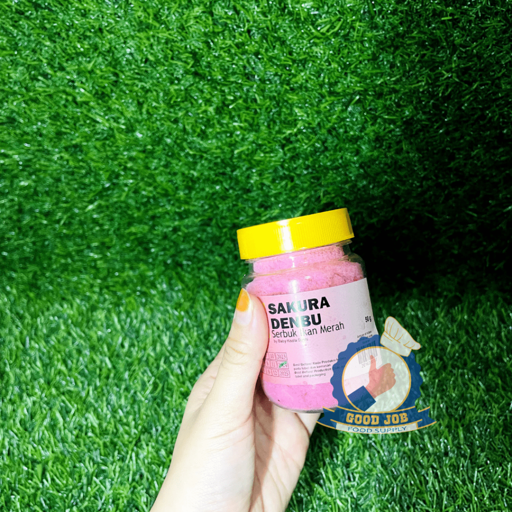 

HIROKING Sakura Denbu 50 g Halal / Abon Ikan Pink Sakura untuk Sushi Bento