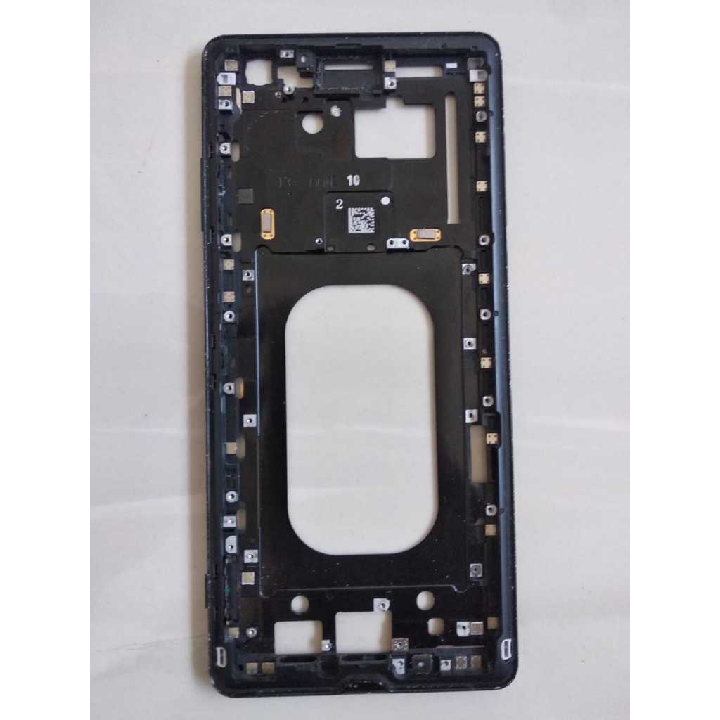 Frame Sony Xperia XZ3 Tatakan LCD Tulang Tengah Middle Bezel SOV39 Cabutan Original