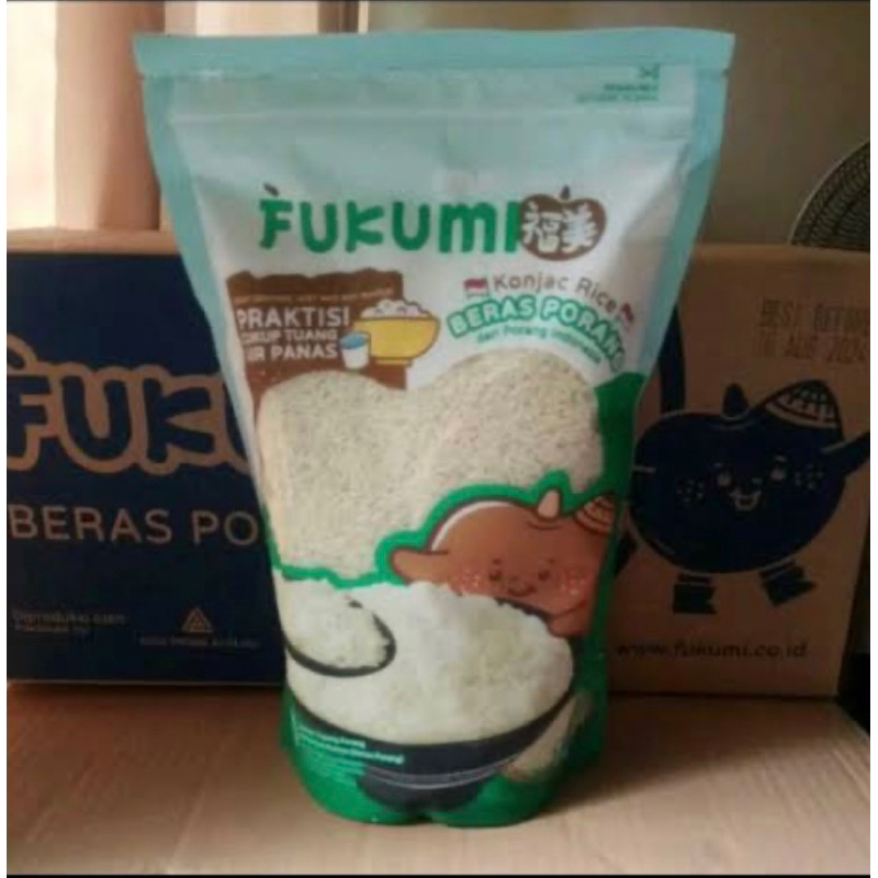 

Fukumi pouch beras porang 1Kg