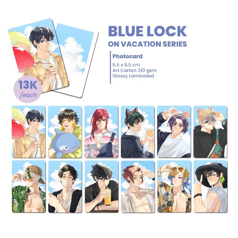 Blue Lock Photocard