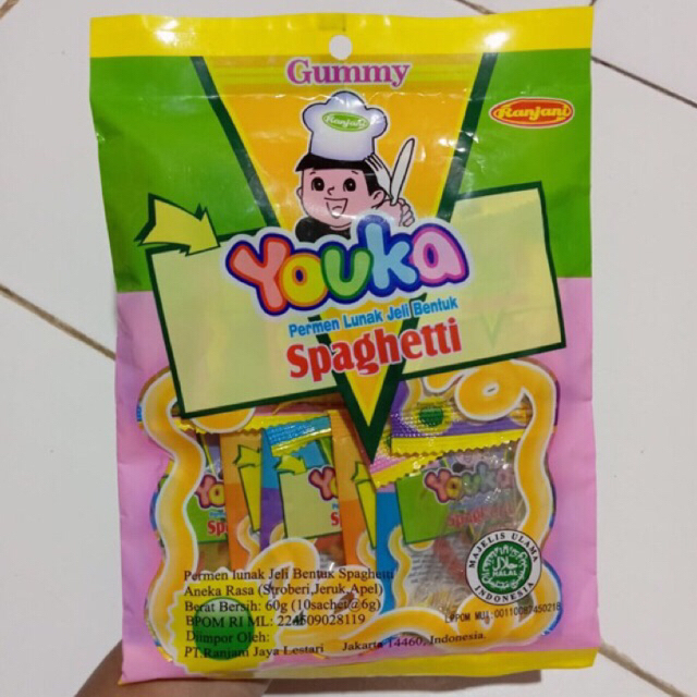 

Youka Spaghetti 60 gr