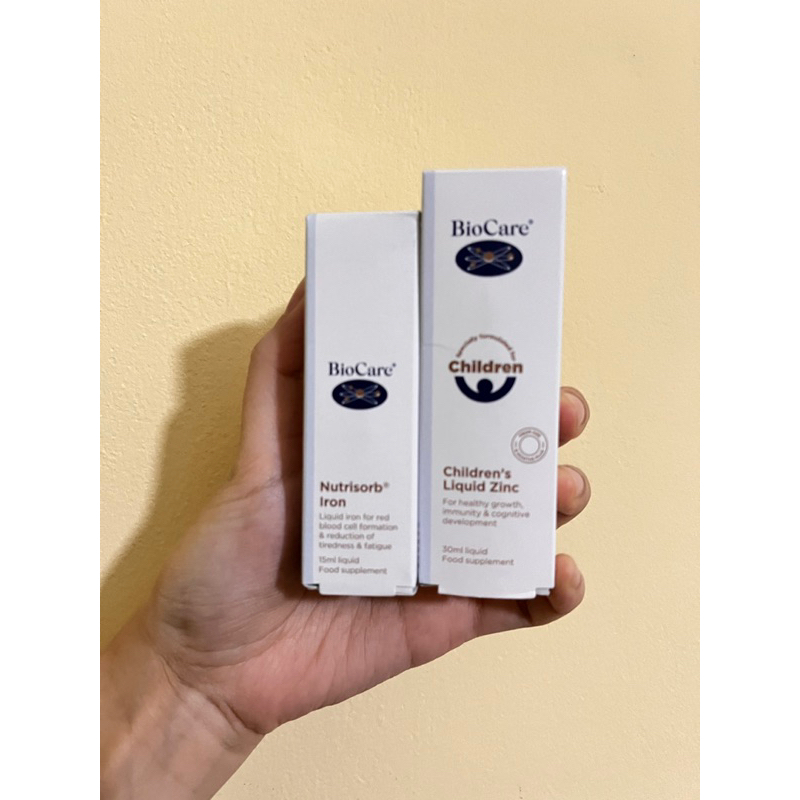 BIOCARE Iron , childern liquid zinc