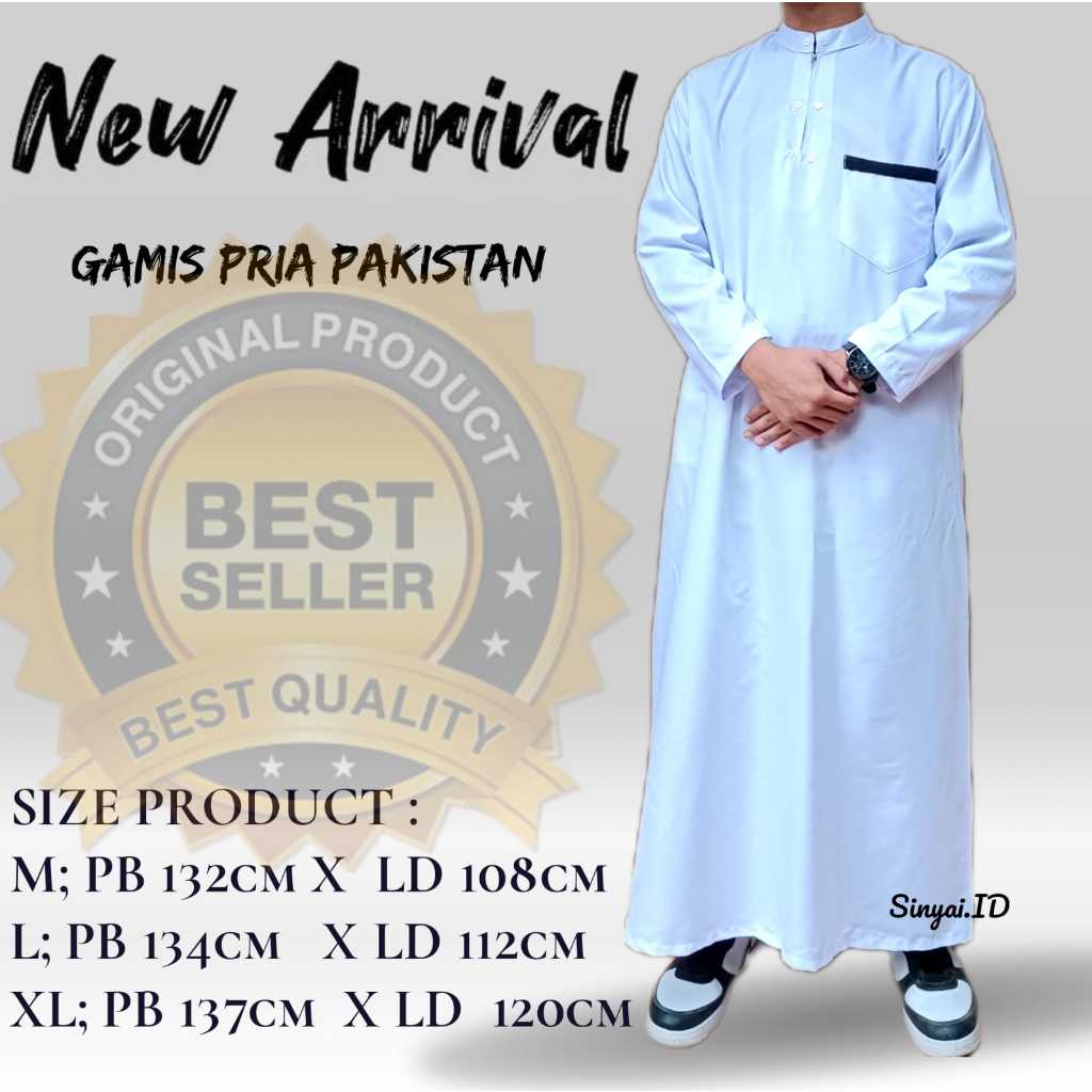baju gamis pria / baju jubah pria / gamis laki laki dewasa / gamis muslim / gamis pria dewasa / juba