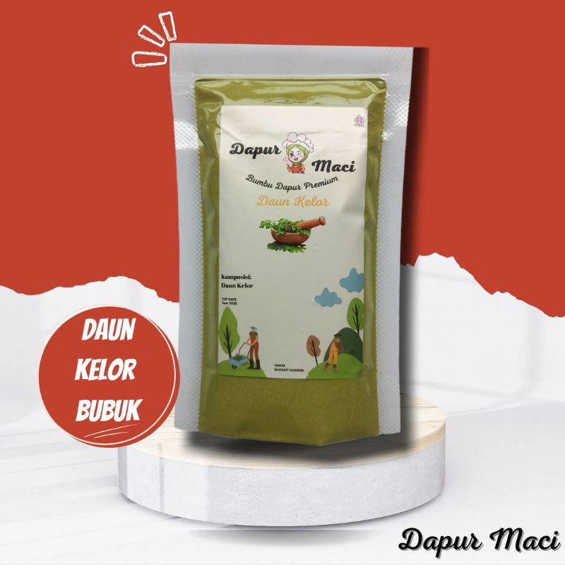 

Daun Kelor Bubuk / Moringa Powder 100 gr - Dapur Maci