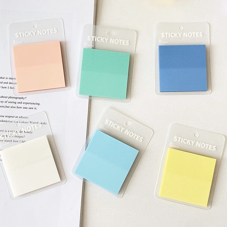 

Promo Transparent PET Sticky Note 5 Sheet