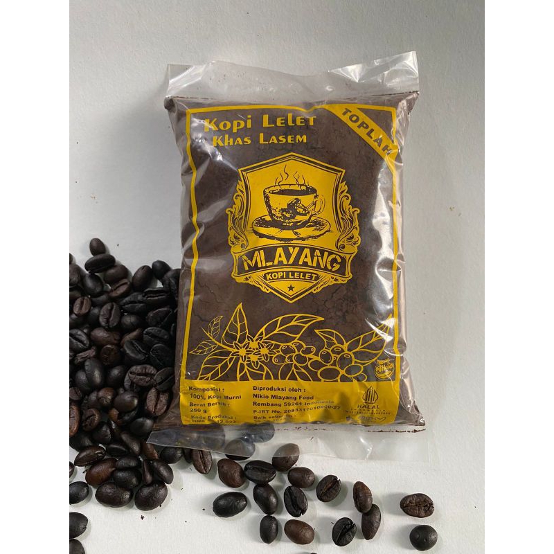 

Terlaris kopi lelet mlayang 200g