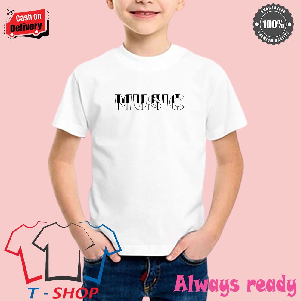 Kaos Music Is Piano Kaos Baju Distro Anak