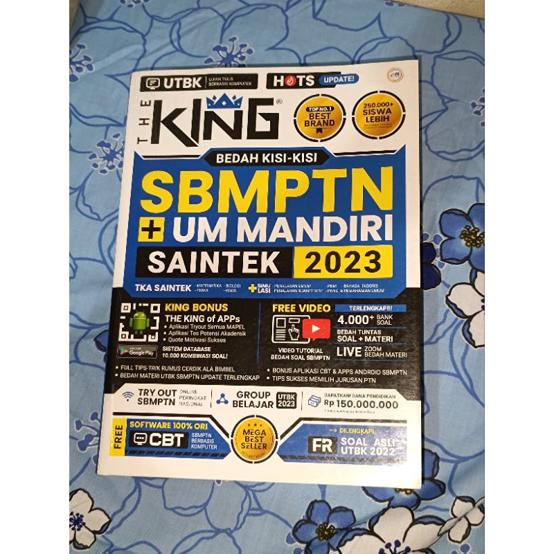 [PRELOVED] THE KING SBMPTN + UM MANDIRI SAINTEK 2023