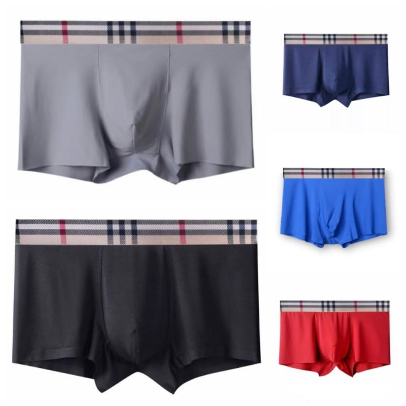 Celana Dalam Boxer Pria / Celana Lembut Nyaman / Pakaian Dalam Boxer Pria