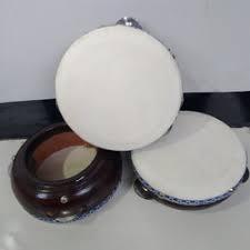 Rebana Anak No. 2 ukuran 18 CM Kulit asli mainan anak edukasi murah ugd khodijah