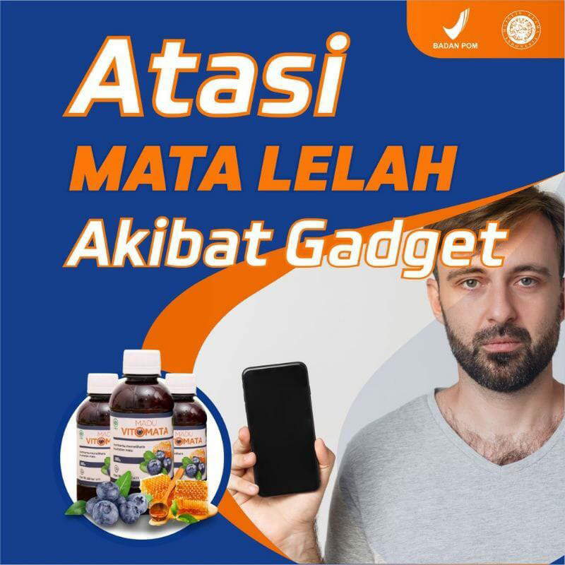 [Bisa COD] Madu Vitomata Asli Original Madu Kesehatan Mata Katarak, Mata Minus Vito Mata Madu Asli |