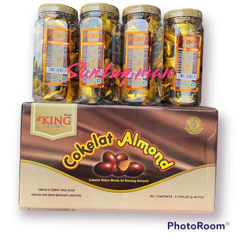 

Swip up coklat almond musdalifah 1 Kardus Cokelat Almond isi 4 toples Dking exp 224 pilih varian