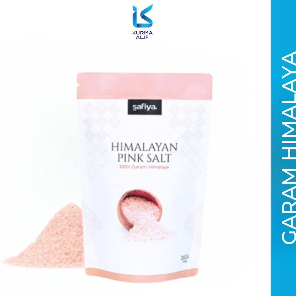 

READY STOK Garam Himalaya 1 Kg Pink Salt Original Premium SAFIYA HERBAL