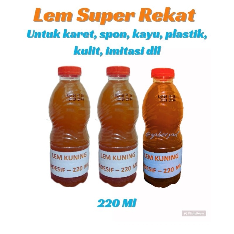 

TINGAL PAKAI AJA Lem sandal super kuat lem serbaguna lem fox lem bisa lem kulit lem kayu lem kuning 220 ML