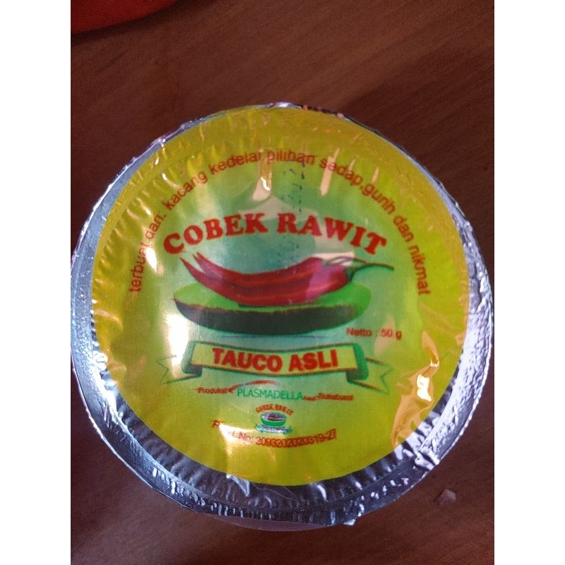 

tauco asli cobek rawit