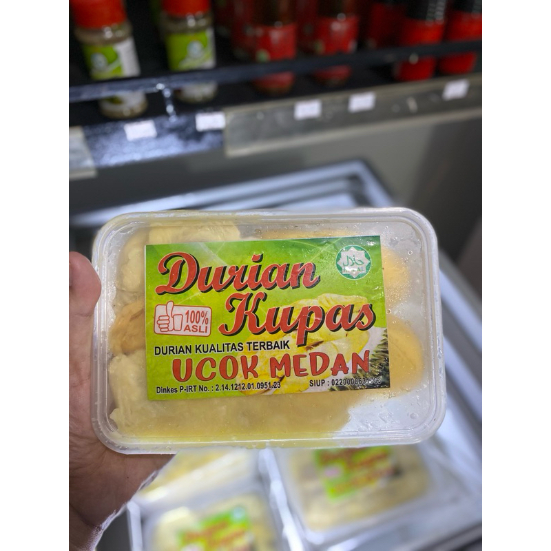 

Durian Kupas Ucok Medan 500gr