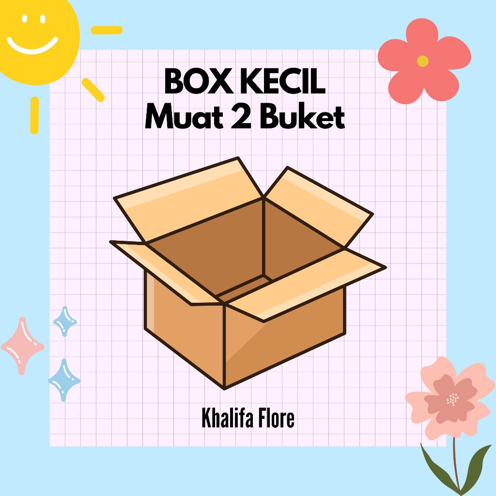 

BOX KECIL UTK BUKET UKURAN KECIL