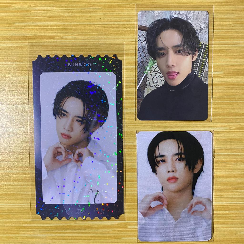 [READY] SUNWOO MD TICKET ZENERATION ENCORE IN SEOUL SET PHOTOCARD
