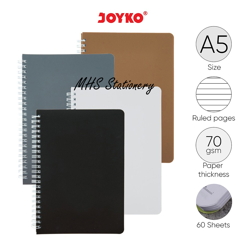 

Notebook Diary Agenda Buku Catatan Bergaris Ruled Joyko NB-690