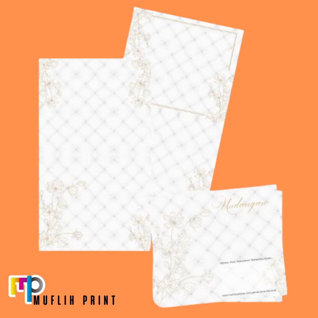 Blangko Undangan Pernikahan Kosong Murah + Amplop Undangan AD24