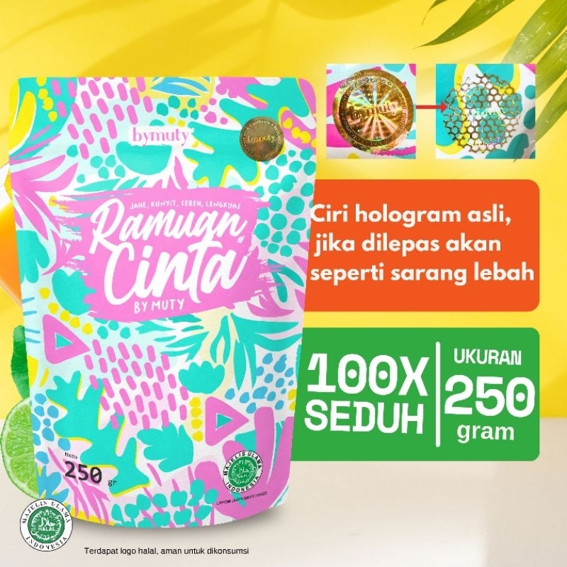 

RAMUAN CINTA BY MUTY (ORIGINAL) 250 GRAM