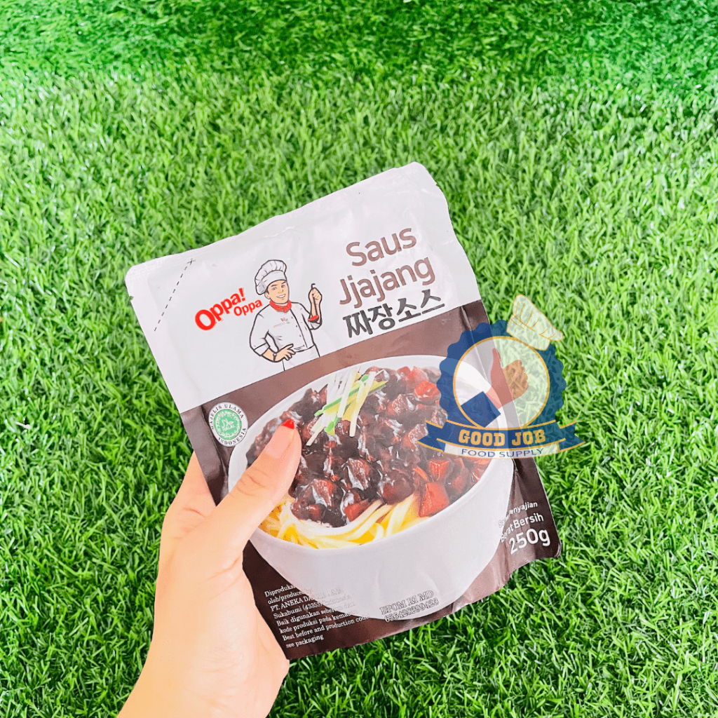 OPPA Saus Jjajang 250 g Halal | Saus Jajangmyeon |  Pasta Kedelai