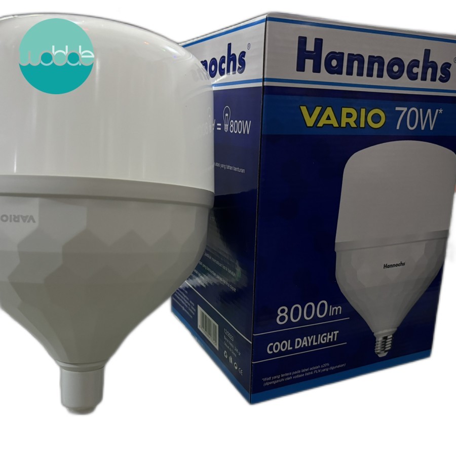 Lampu LED HANNOCHS VARIO 70 Watt Bohlam LED HANNOCHS VARIO KAPSUL 70W TABUNG