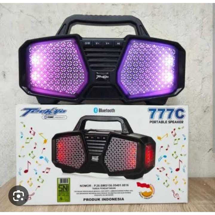 medan elektronik speaker teckyo 777c mini high quality speaker aktif bluetooth