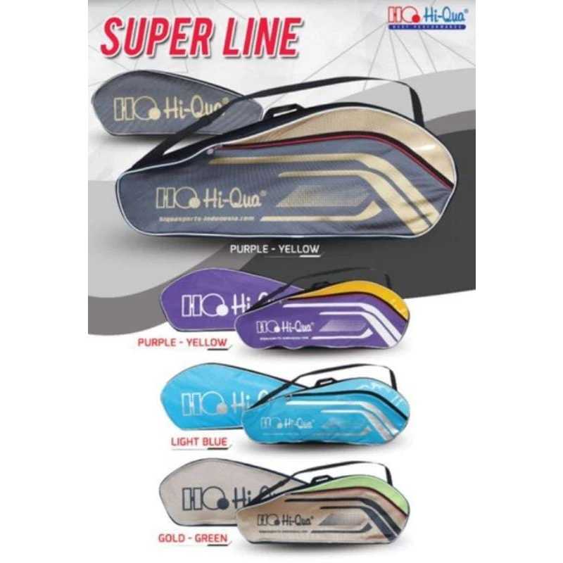 Tas Badminton Hiqua Superline Thermo 2r Original