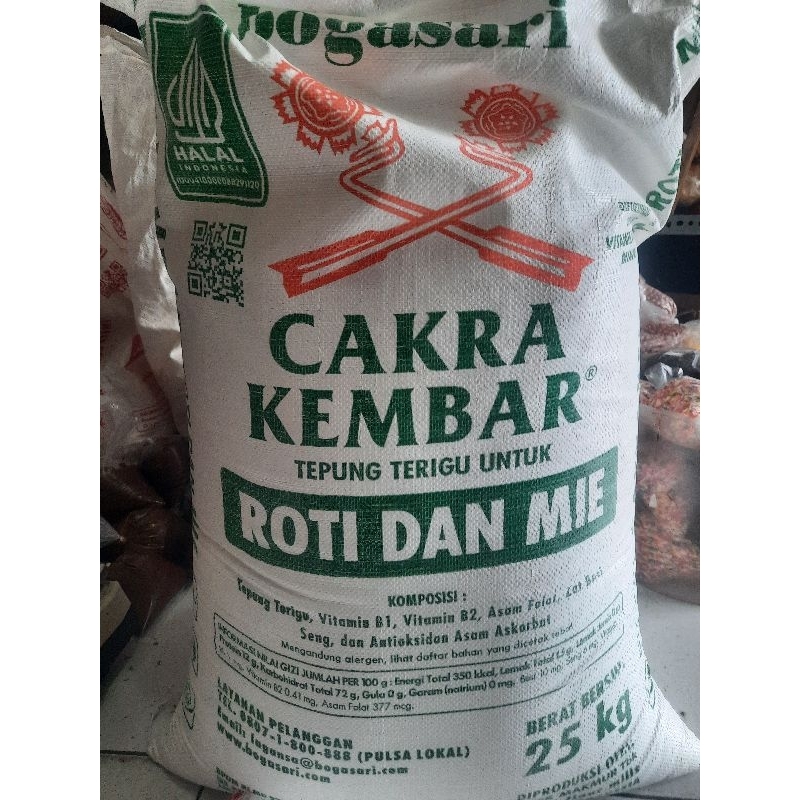 

Tepung Terigu Cakra Kembar Rep 1Kg