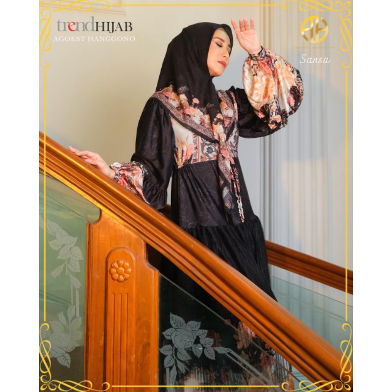 Fashion wanita muslim by Agoes Hanggono syar'i gamis cantik