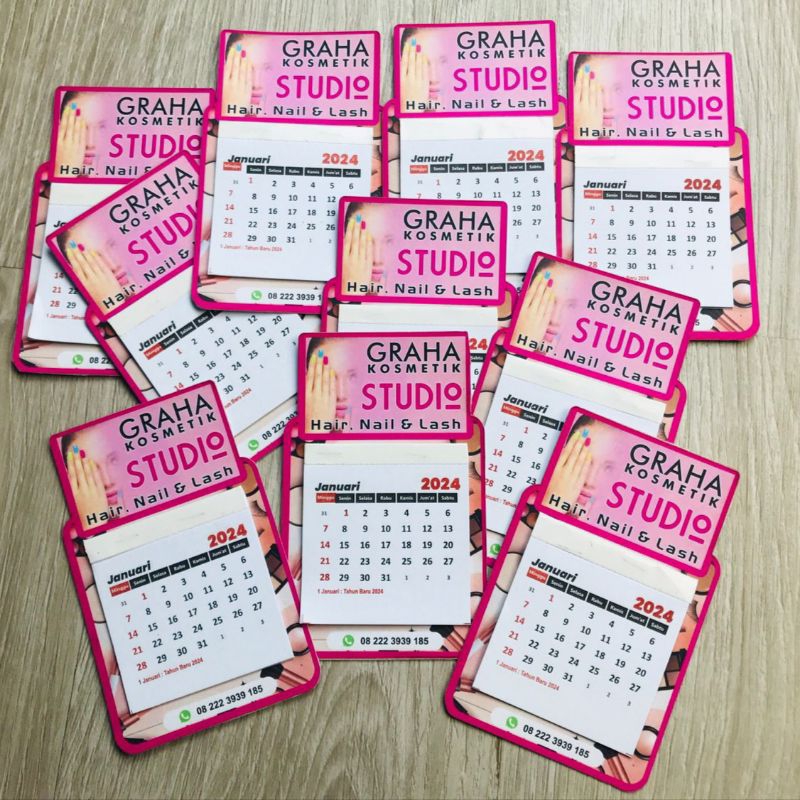 

Kalender Magnet 2024 BEBAS CUSTOM (90pcs)