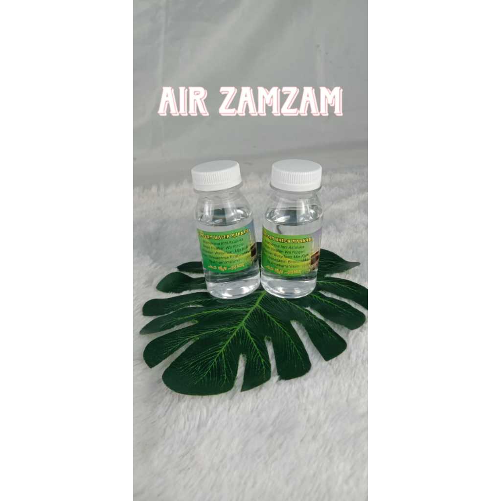 

Zam-zam kemasan botol 70ml