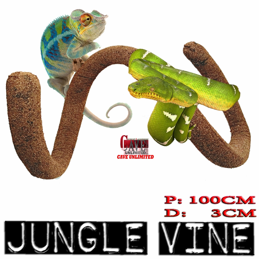 JUNGLE VINE ROOT AKAR RANTING POHON SINTETIS DAUN FAKE PLANT ARTIFICIAL TANAMAN RANGKAI PET ACCESORR