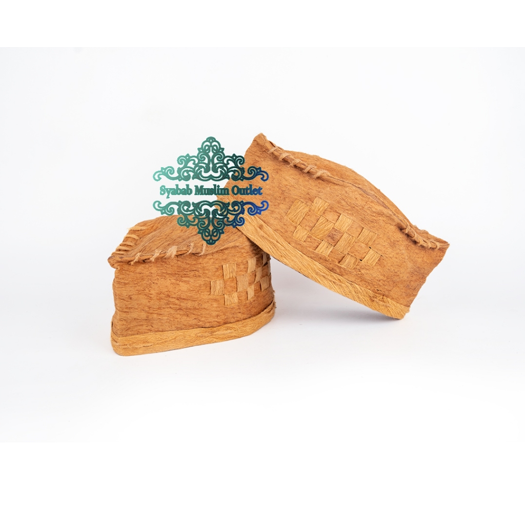 Peci habib bahar/peci kulit kayu honai / honay