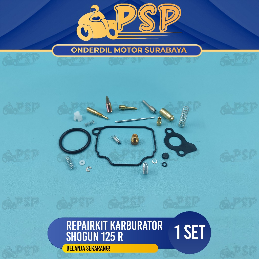 Repairkit Karburator Shogun 125 R - Kabulator Kalburator Carburator Repair Kit Parkit Spuyer Karbu