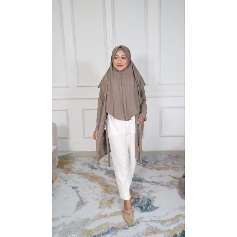 cardigan hijab outfit hijab 2 in 1