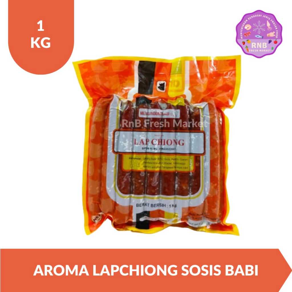

Aroma Lapchiong Sosis Babi Non Halal Netto 1 Kg