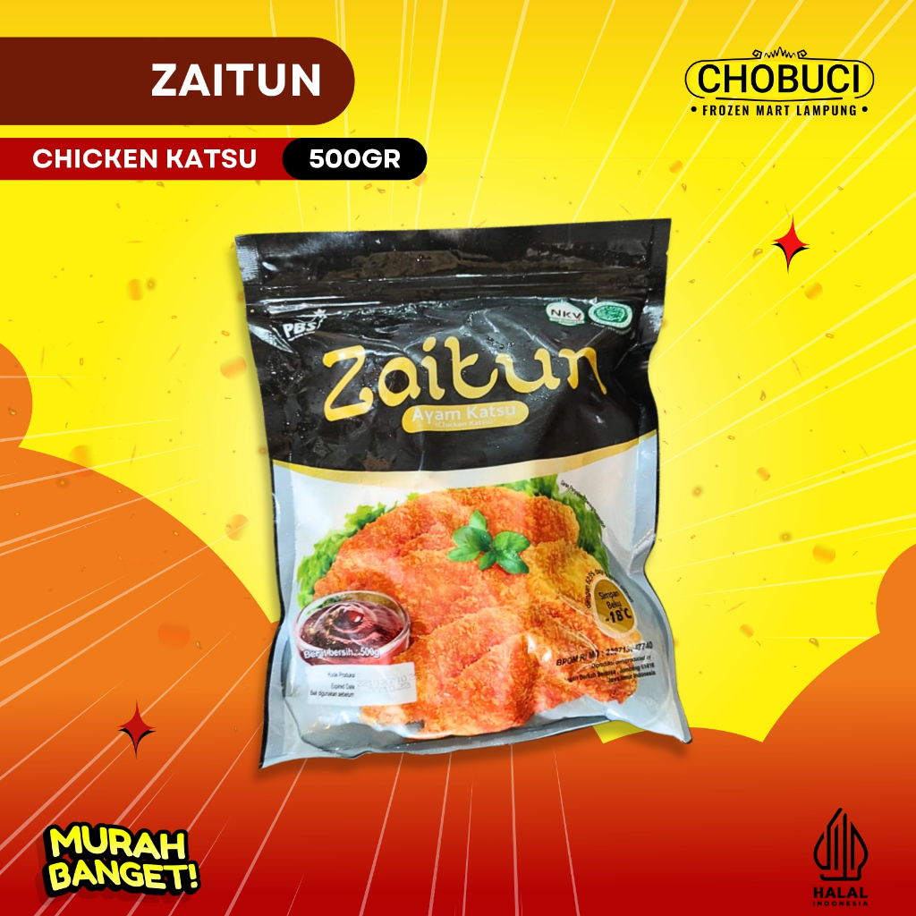 

Zaitun Chicken Katsu 500gr