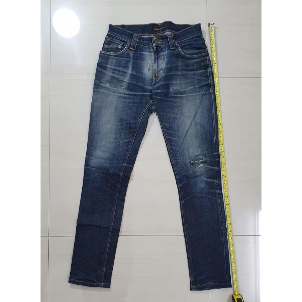 Nudie Jeans Thin Finn Dry Twill: Organic Comfort Stretch Denim