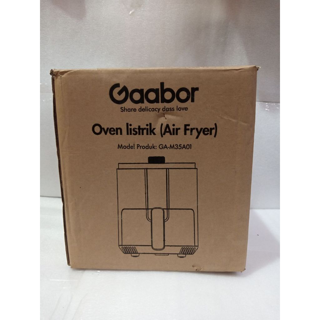 [Defect Kemasan] Gaabor B-GA-M35A01 Airfryer 3.5 Liter