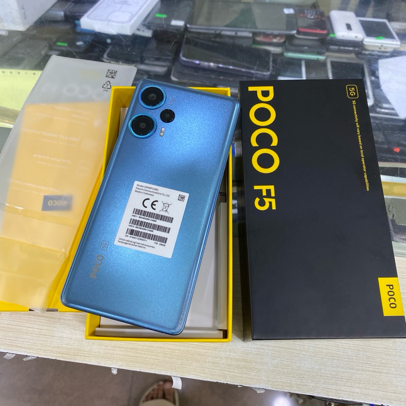 poco f5 12/256gb seken resmi