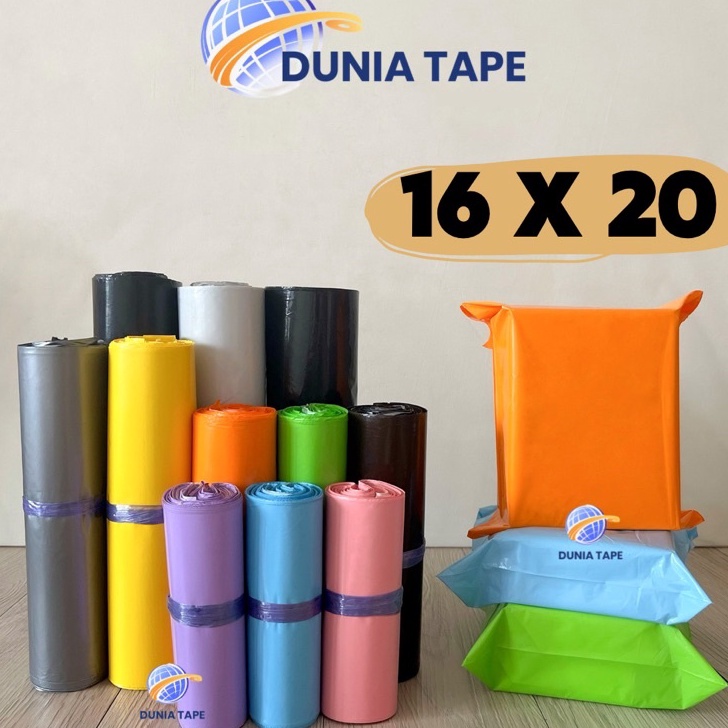 

Murah Plastik Polymailer 16x2 Polymailer Lem Kantong Packing Online