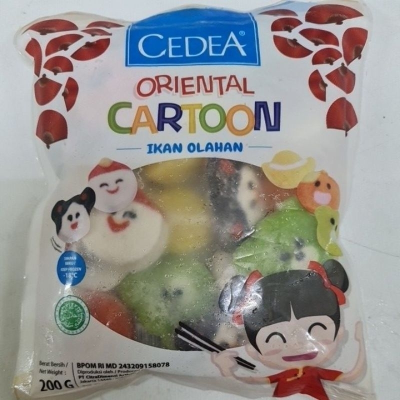 

Cedea Ikan Olahan Oriental Cartoon/ Ikan Olahan Karakter Kartun 200gram