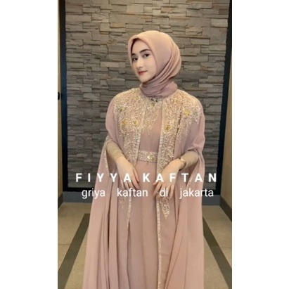 ORINAL 1 TEARU KAFTAN AMEENA  KAUREEN SATU SET BY FIIYA KAFTAN