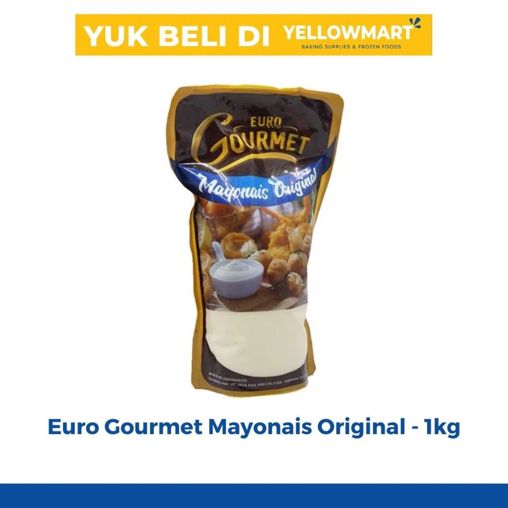 

Euro Gourmet Original Mayonnaise - 1kg - Mayonais / Mayones